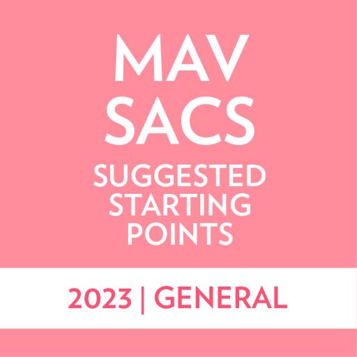 MAV SACs 2023 Suggested Starting Points - General Maths